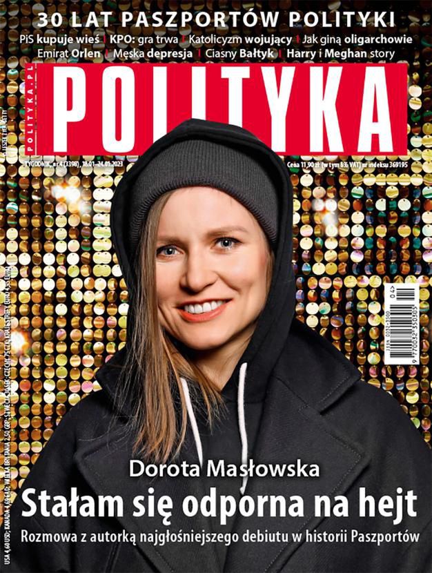 Okładka tygodnika "Polityka"