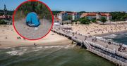 Wideo z Sopotu. Plażowicze chwycili za telefony