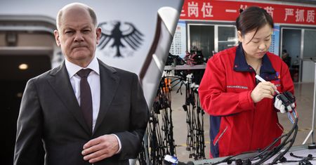 Samochody z Chin w UE. Scholz w Szanghaju wyraził się jasno