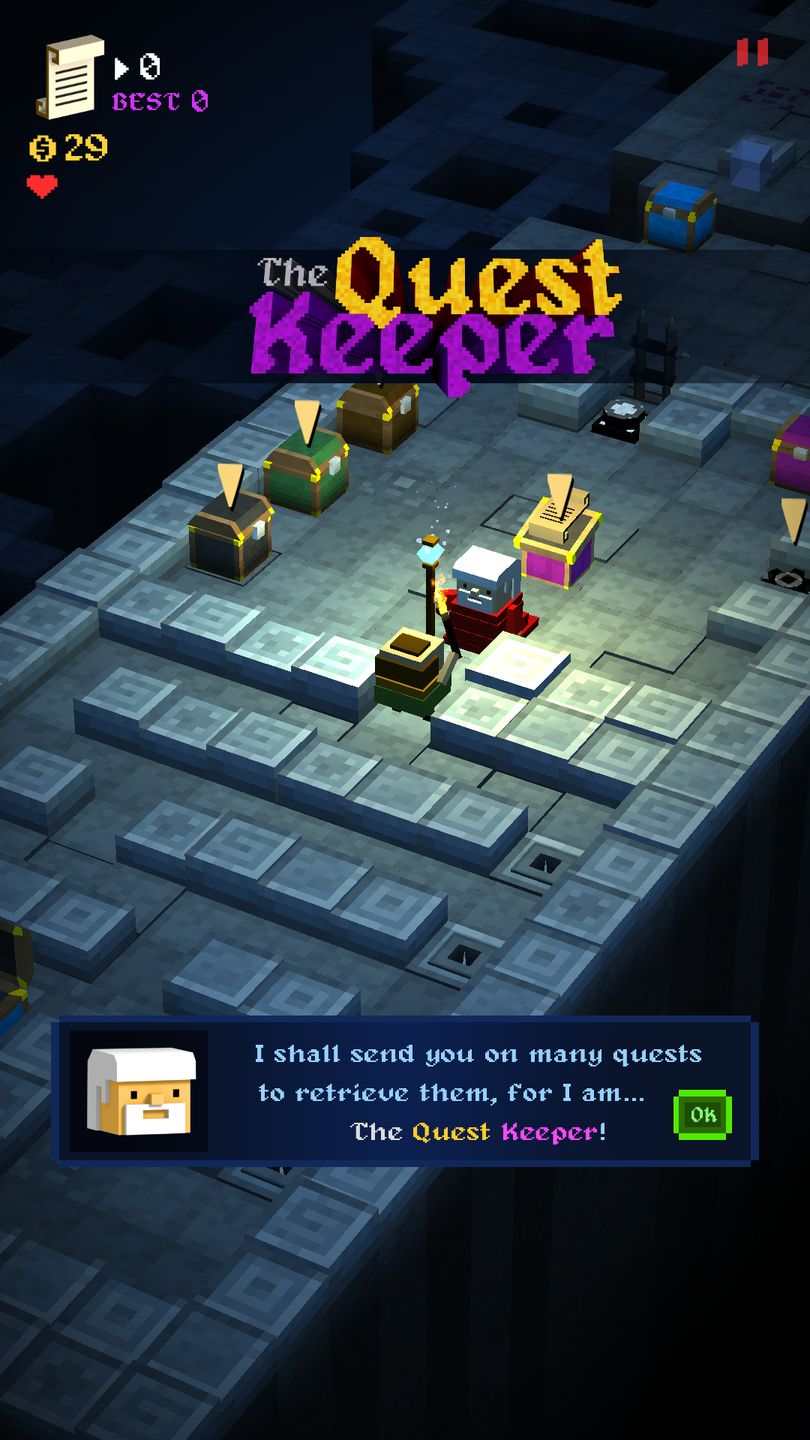 The Quest Keeper, czyli dungeon crawl w stylu Crossy Road 3