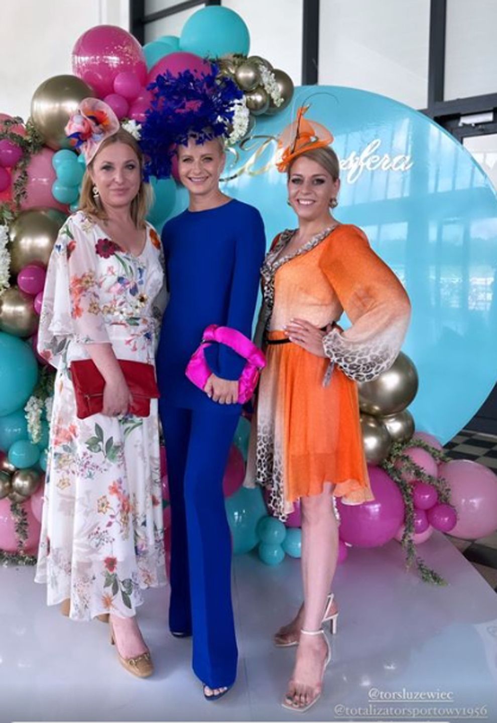 Małgorzata Kożuchowska na wyścigach konnych