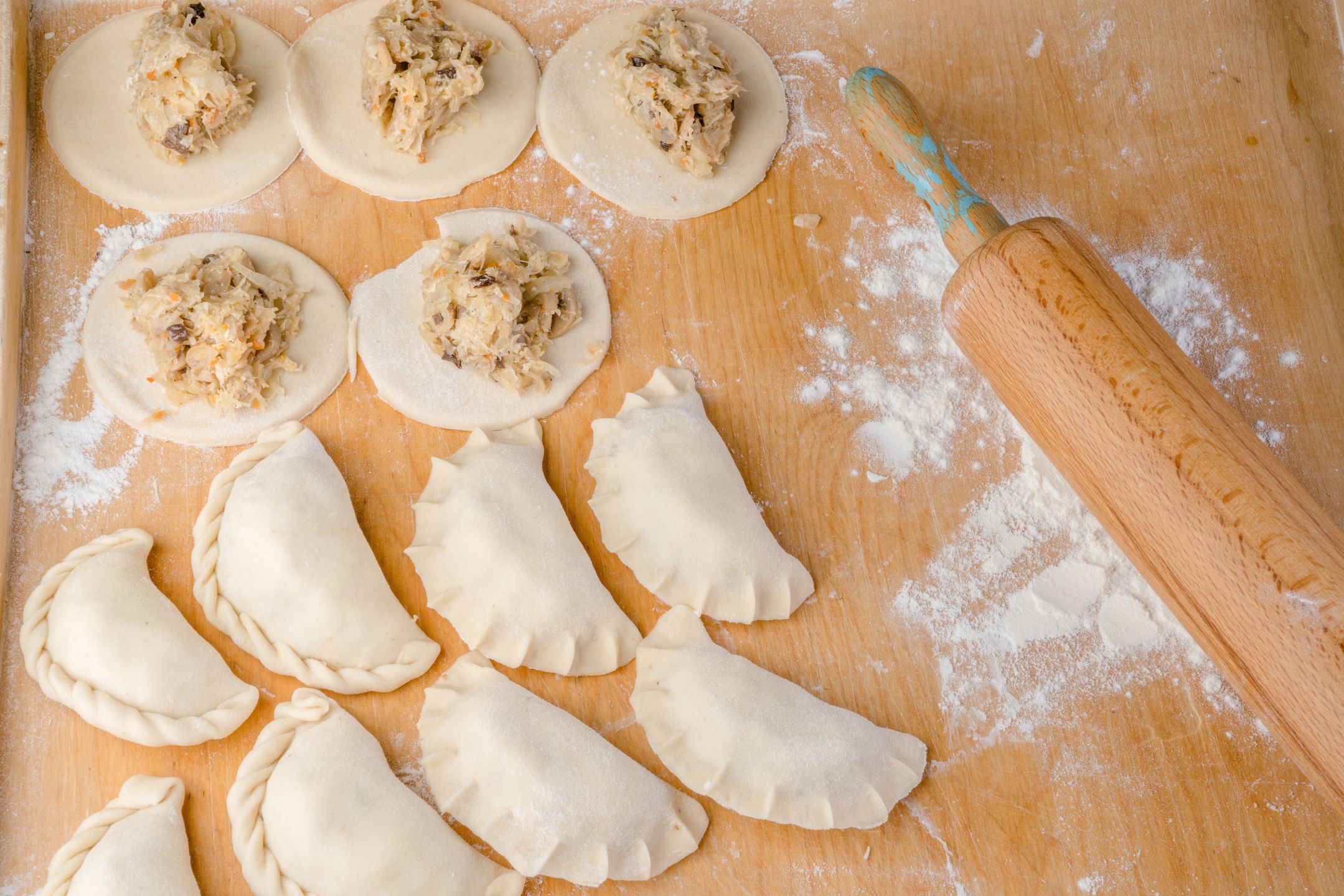 Dobre ciasto na pierogi to podstawa sukcesu