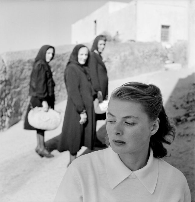 Ingrid Bergman na Stromboli, Włochy, 1949 ©