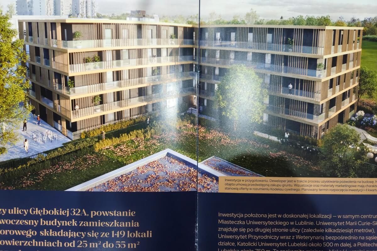 Wstępna wizualizacja prywatnego akademika The One przy ul. Głębokiej