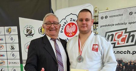 Srebro dla zawodnika Judo Jopek Team. Miłosz Kłos wicemistrzem Polski