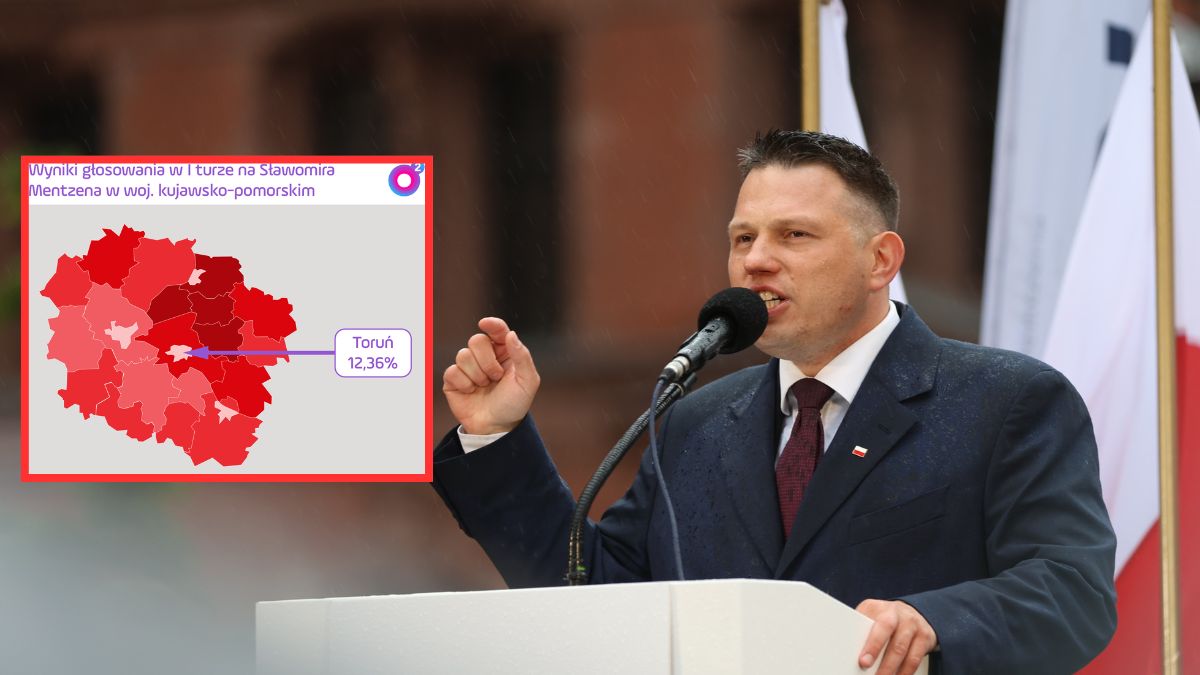 Sławomir Mentzen w Toruniu