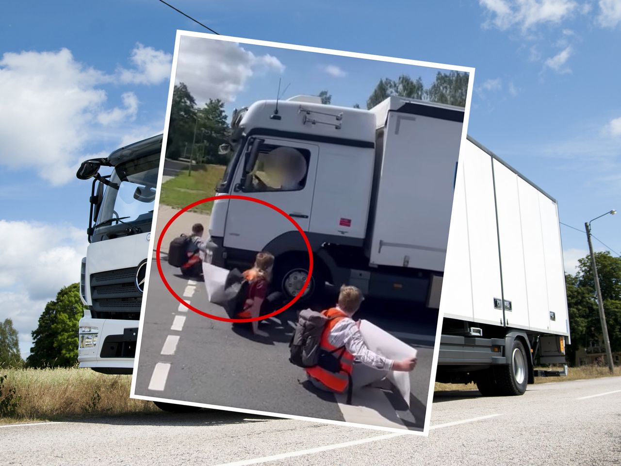 Ciężarówką rozpędzał protestujących. Teraz zapadł wyrok