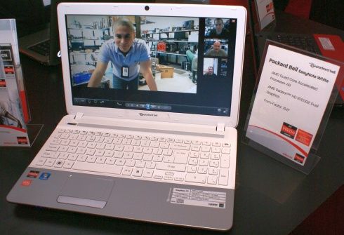 Packard Bell EasyNote White