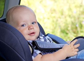4 błędy, które popełniasz, wożąc dziecko samochodem
