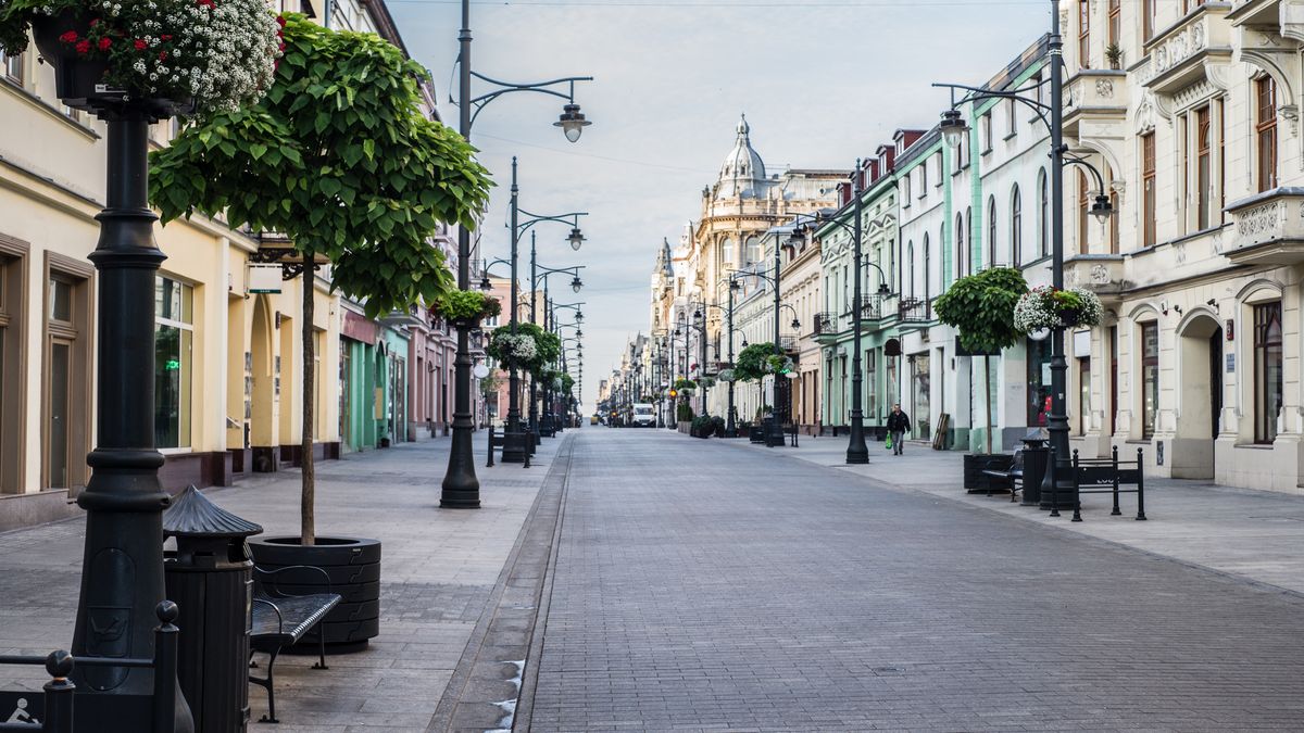 Prognoza pogody dla Łodzi.