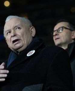 "Jest pewien pomysł". Kaczyński zaapelował do tłumu