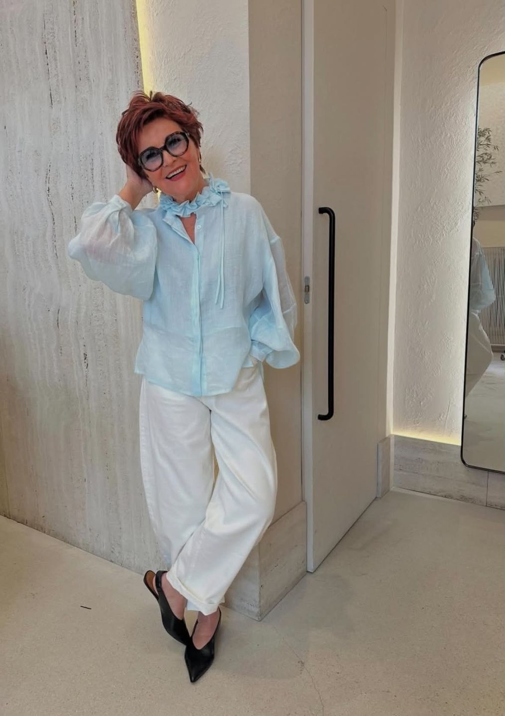 Jolanta Kwaśniewska prezentuje stylizacje