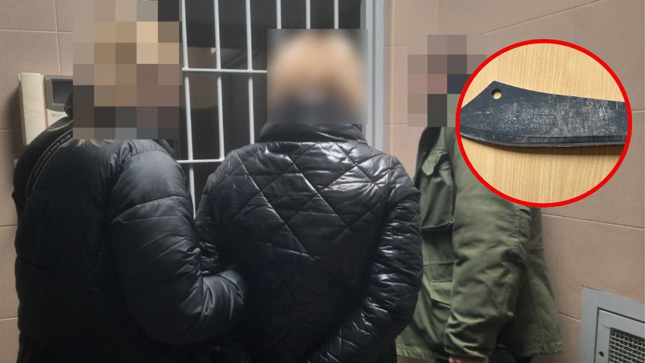 Groziła maczetą, jedną z kobiet zraniła