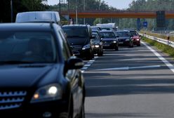 S3 w kierunku Polkowic. Wypadek. Cztery osoby ranne, droga zablokowana