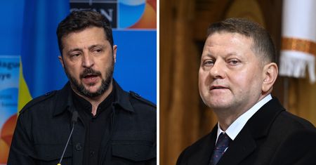 Sondaż zaufania na Ukrainie. Zełenski daleko za Załużnym