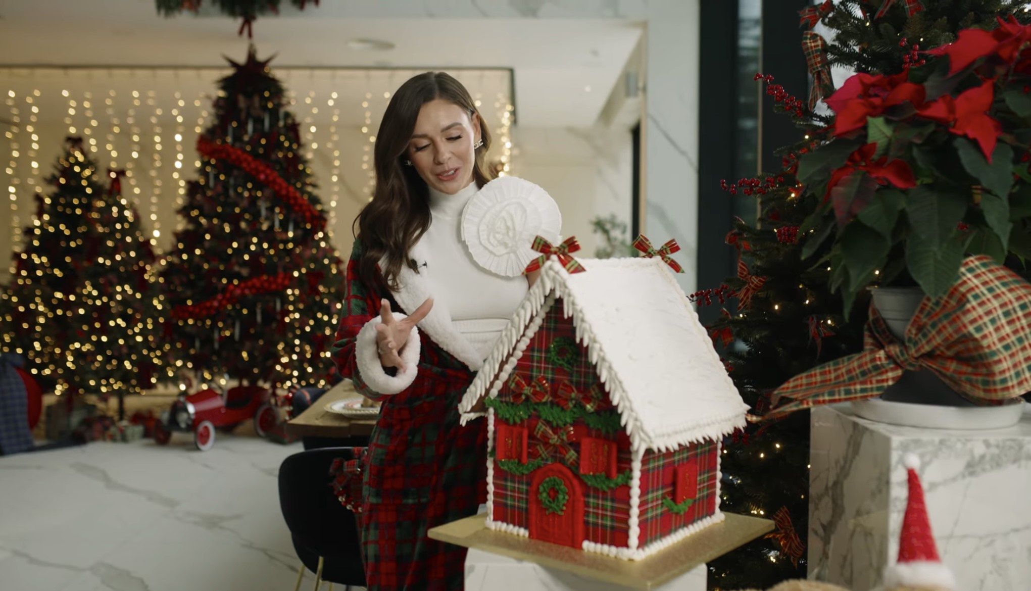 Klaudia Halejcio pokazała przystrojony dom 