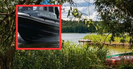 Wypadek na jeziorze Juksty. 18-latek zniknął pod wodą