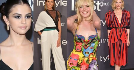Zagraniczne gwiazdy wręczają sobie nagrody: Gomez, Klum, Blanchett, Crawford, odmieniona Fanning... (ZDJĘCIA)