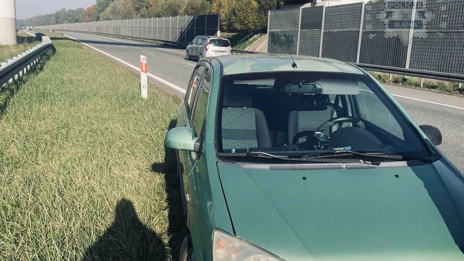 85-latek jechał A1 pod prąd. Z Gliwic do Bytomia