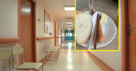 Pokazał śniadanie szpitalne 13-miesięcznej córki. Szpital tłumaczy