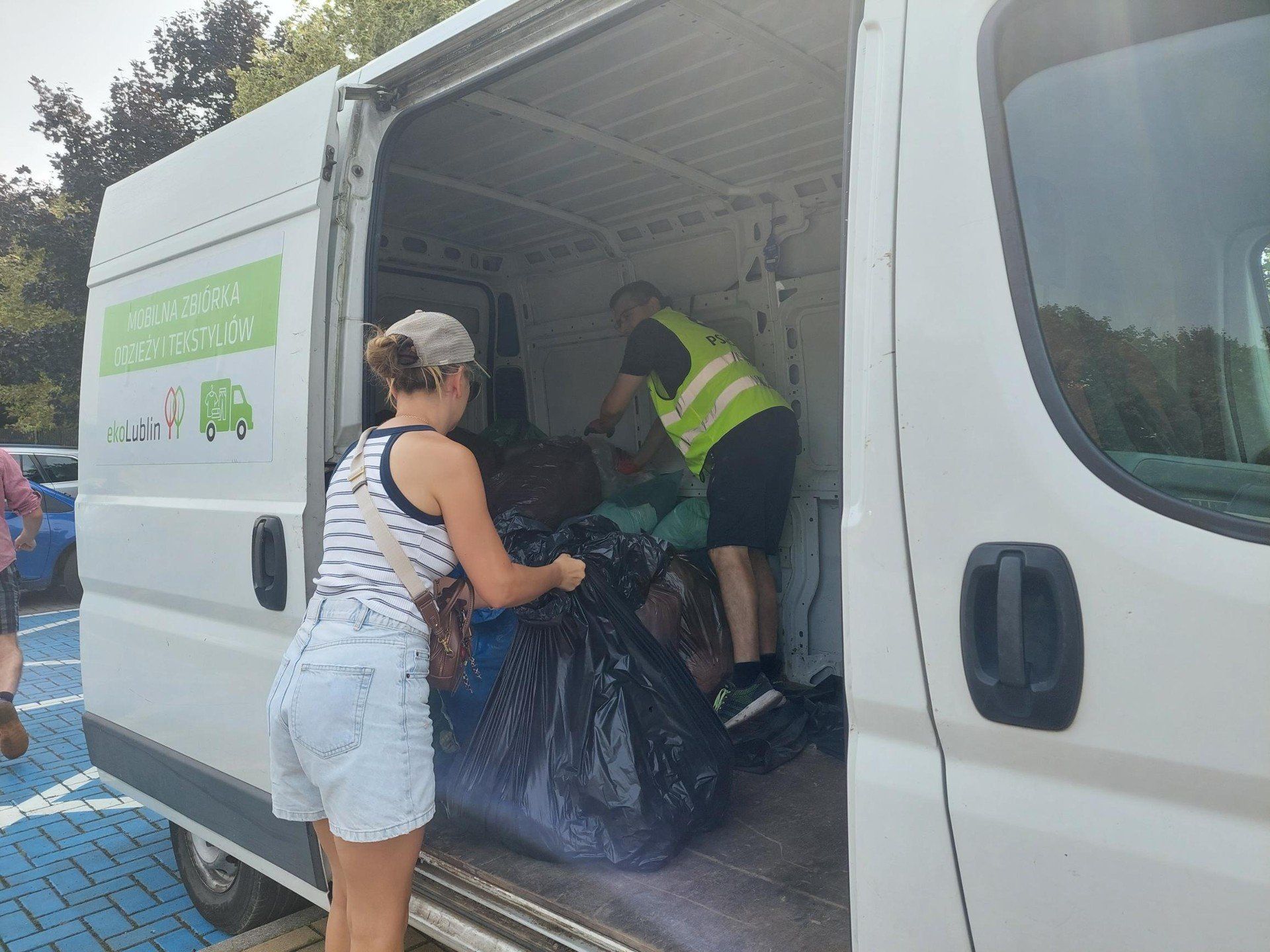 Trzecia mobilna zbiórka odpadów tekstylnych w Lublinie