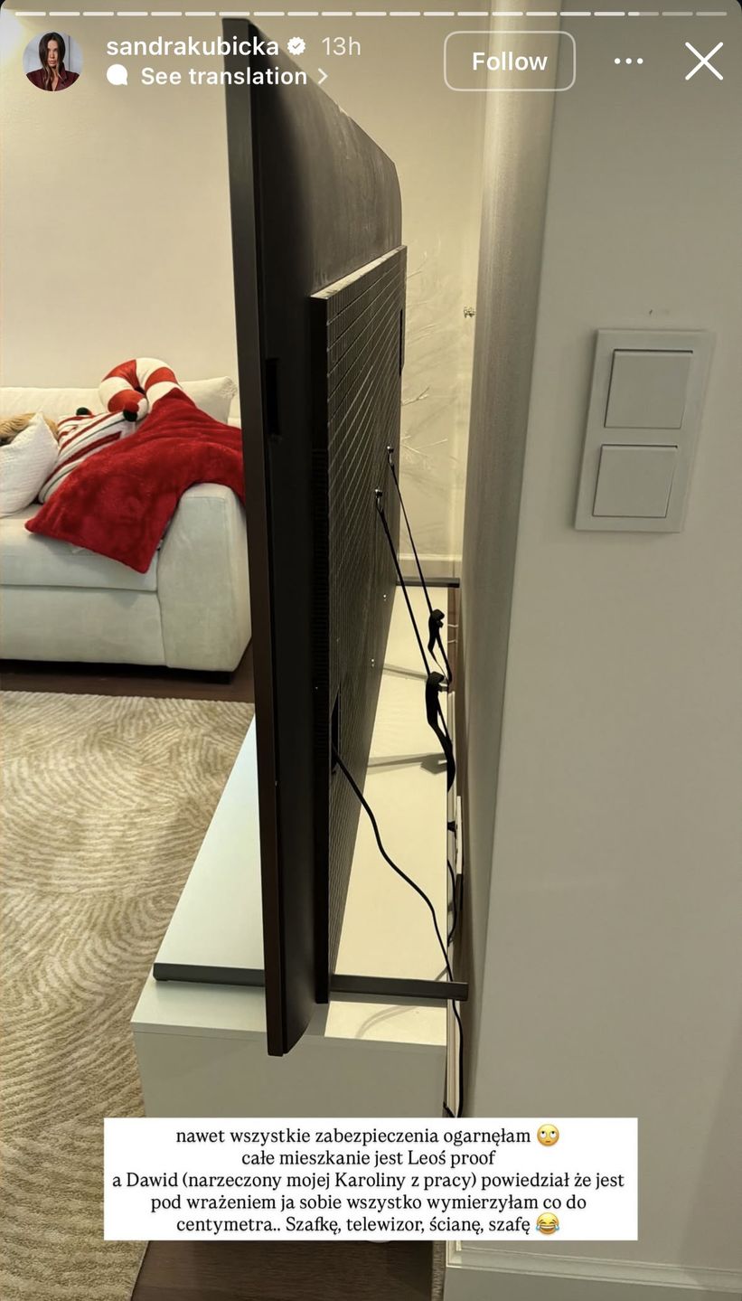 Świąteczne przygotowania Sandry Kubickiej