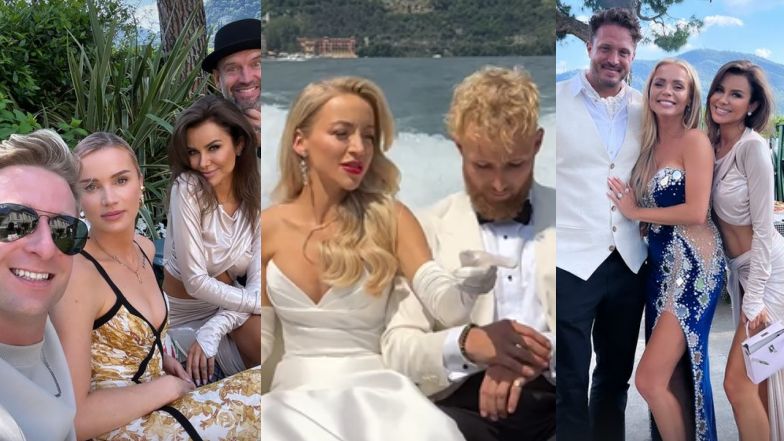 Aggie z "Prince Charming" wyszła za mąż! Celebrowała wielki dzień nad jeziorem Como z Natalią Siwiec i Maffashion (ZDJĘCIA)