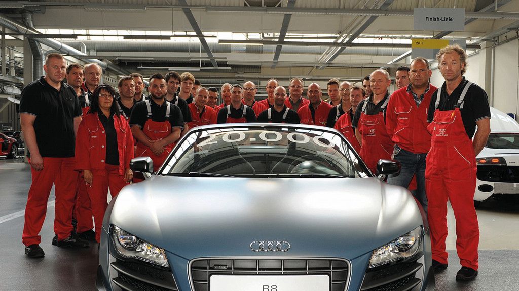 Jubileuszowe Audi R8