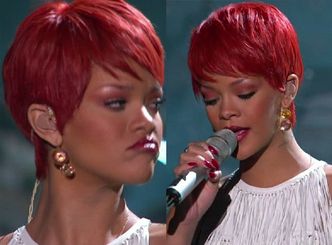 Rihanna znowu w krótkich włosach! (Peruka?)