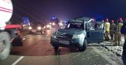 Nowa Dąbia: Poważny wypadek na drodze ekspresowej S17. Są spore utrudnienia w ruchu