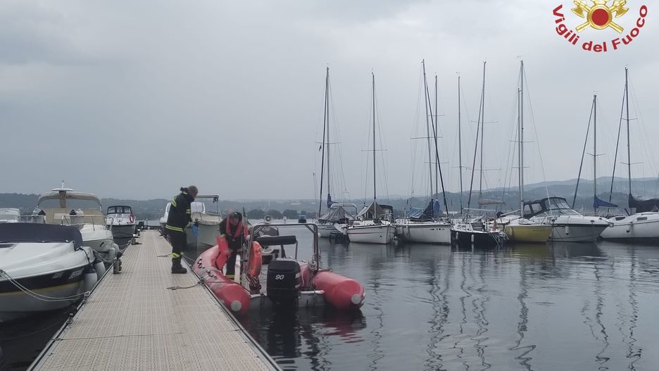 Strażacy podczas akcji ratunkowej