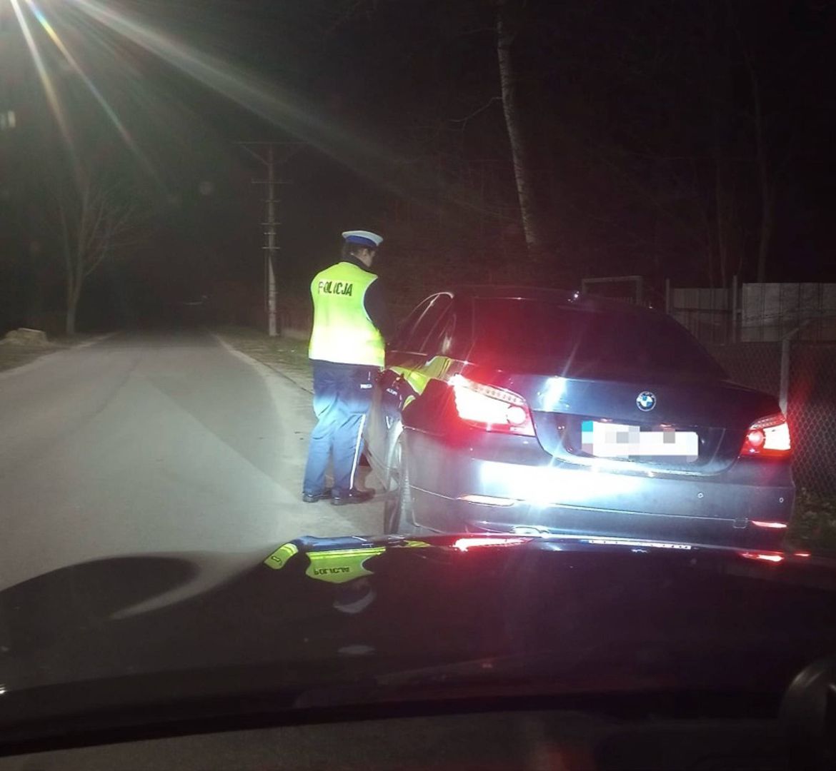 Dotkliwy mandat dla kierowcy BMW