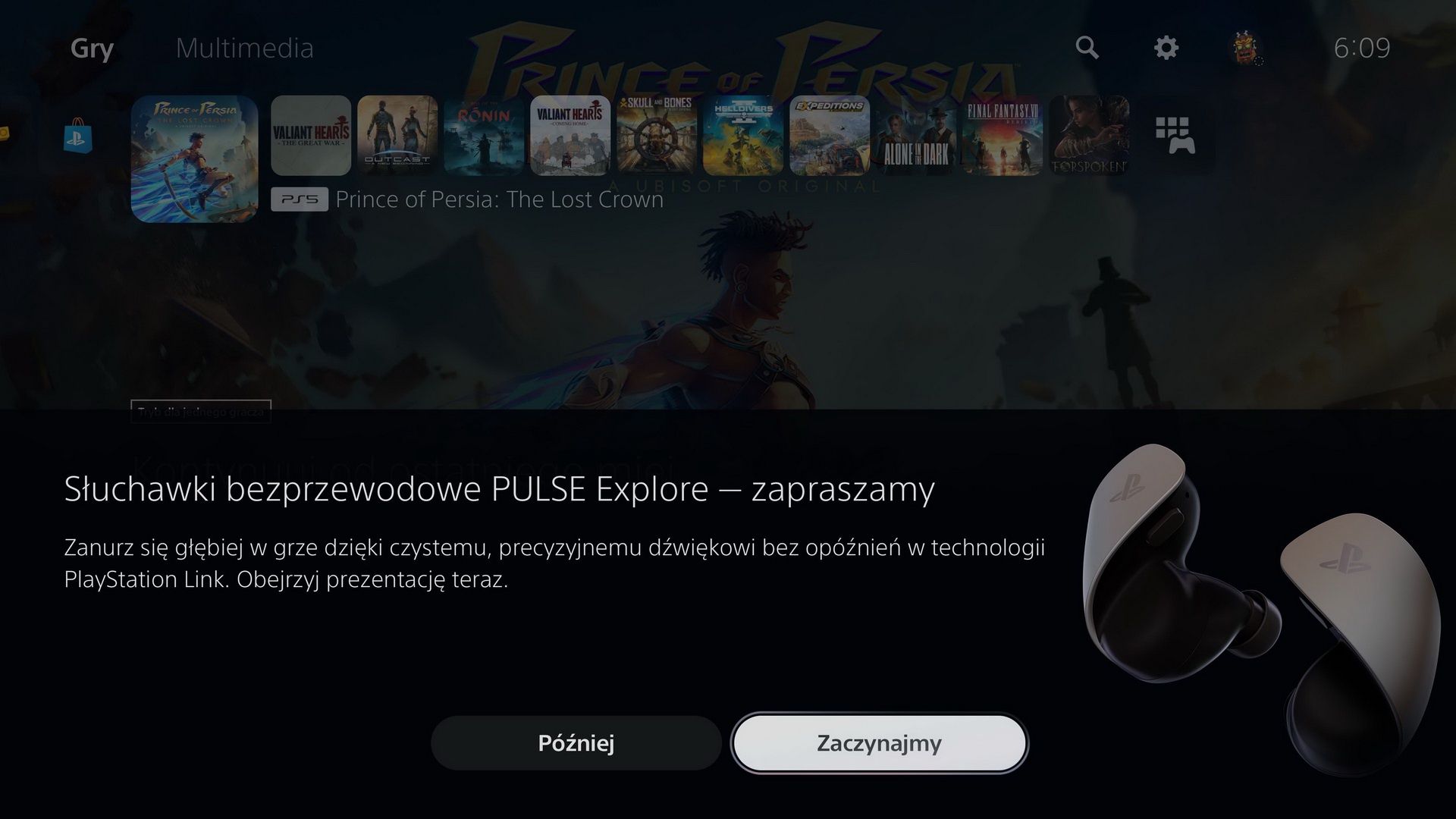 PlayStation Pulse Explore - pierwsza konfiguracja słuchawek