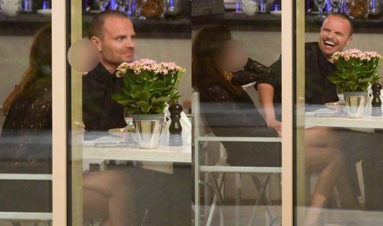 Marcin Hakiel na randce z ukochaną