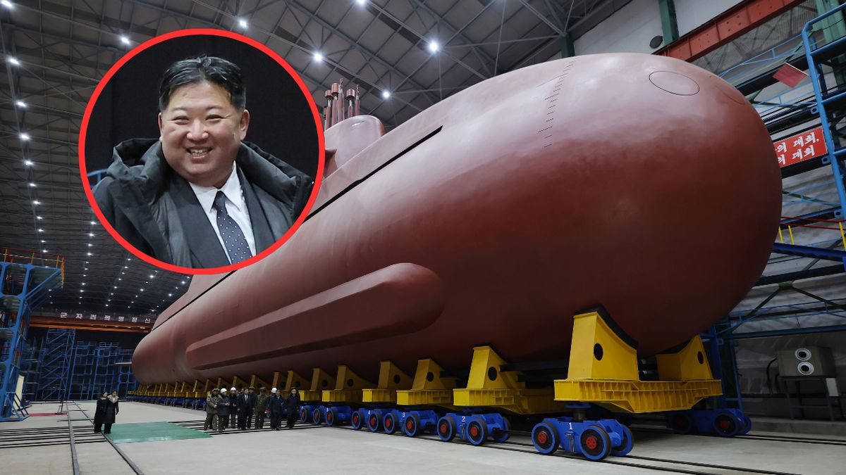 Korea Północna pochwaliła się budową okrętu