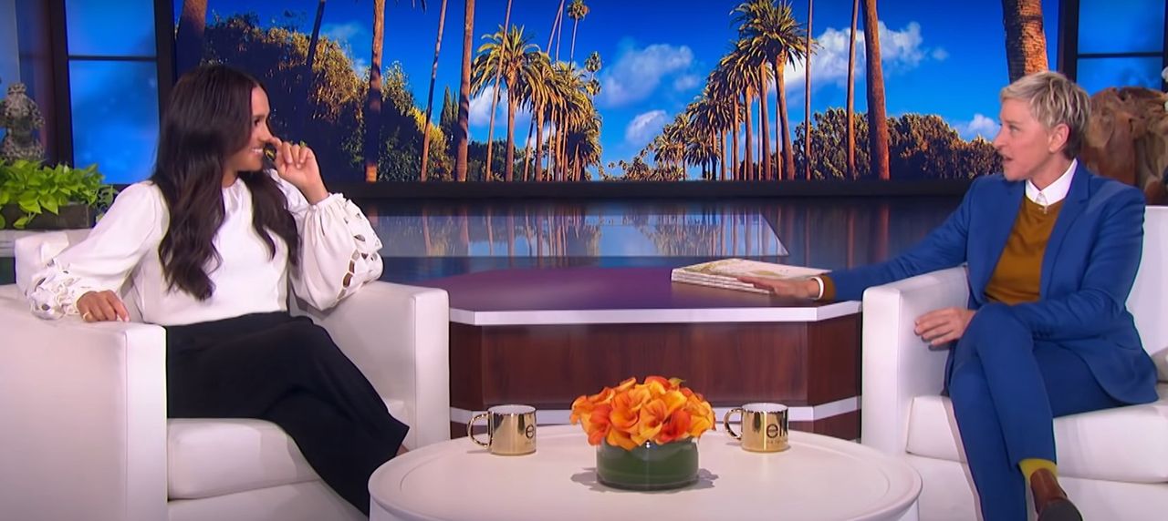 Meghan Markle w The Ellen Show 