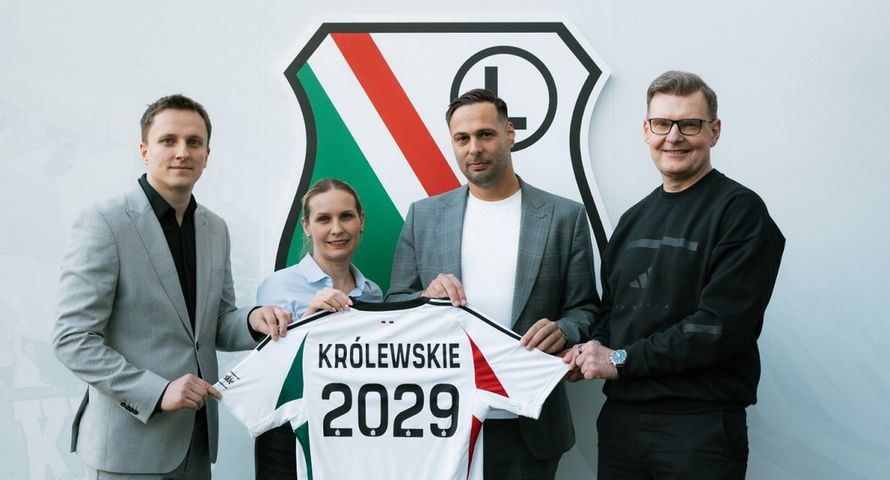 Królewskie dalej z Legią Warszawa. Współpraca od ponad dwóch dekad