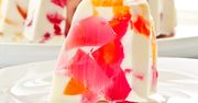 Kolorowy deser z galaretki. Pięknie wygląda, a smakuje jeszcze lepiej i wcale nietrudno go zrobić