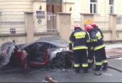 Podpalacz ferrari ujęty (WIDEO)