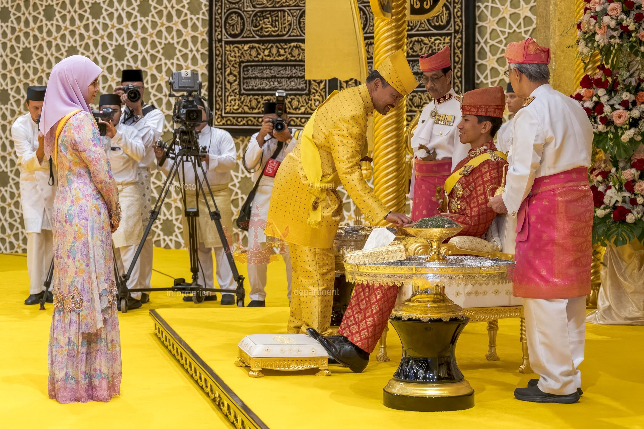 Ślub syna sułtana Brunei, księcia Abdula Mateena i Anishy Isy Kalebic