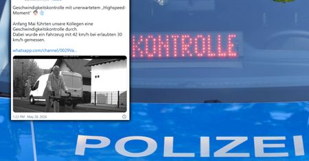 Radar złapał seniorkę z balkonikiem w Niemczech. Policjanci nie wierzyli własnym oczom