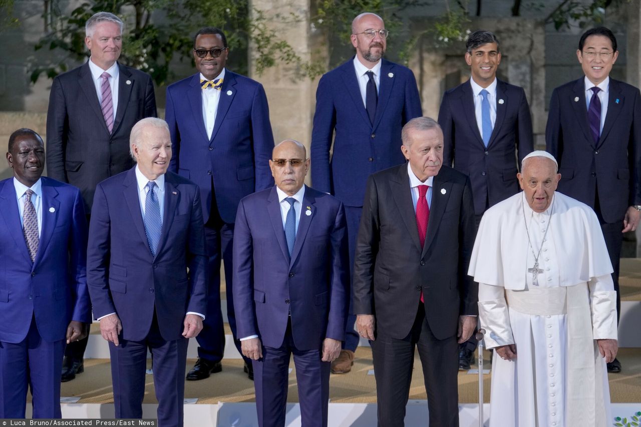 The G7 summit took place in Apulia, Italy.