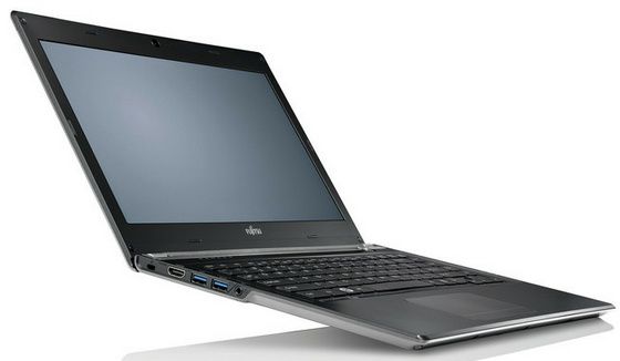 Fujitsu LIFEBOOK U772 ultrabook otwarty