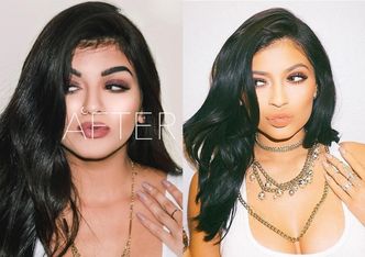 Blogerka pokazuje, jak stać się kopią Kylie Jenner