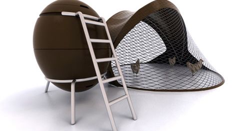 Cocorico - współczesny kurnik 1