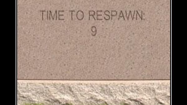 Śmieszne nagrobki graczy - game NOT over? 1