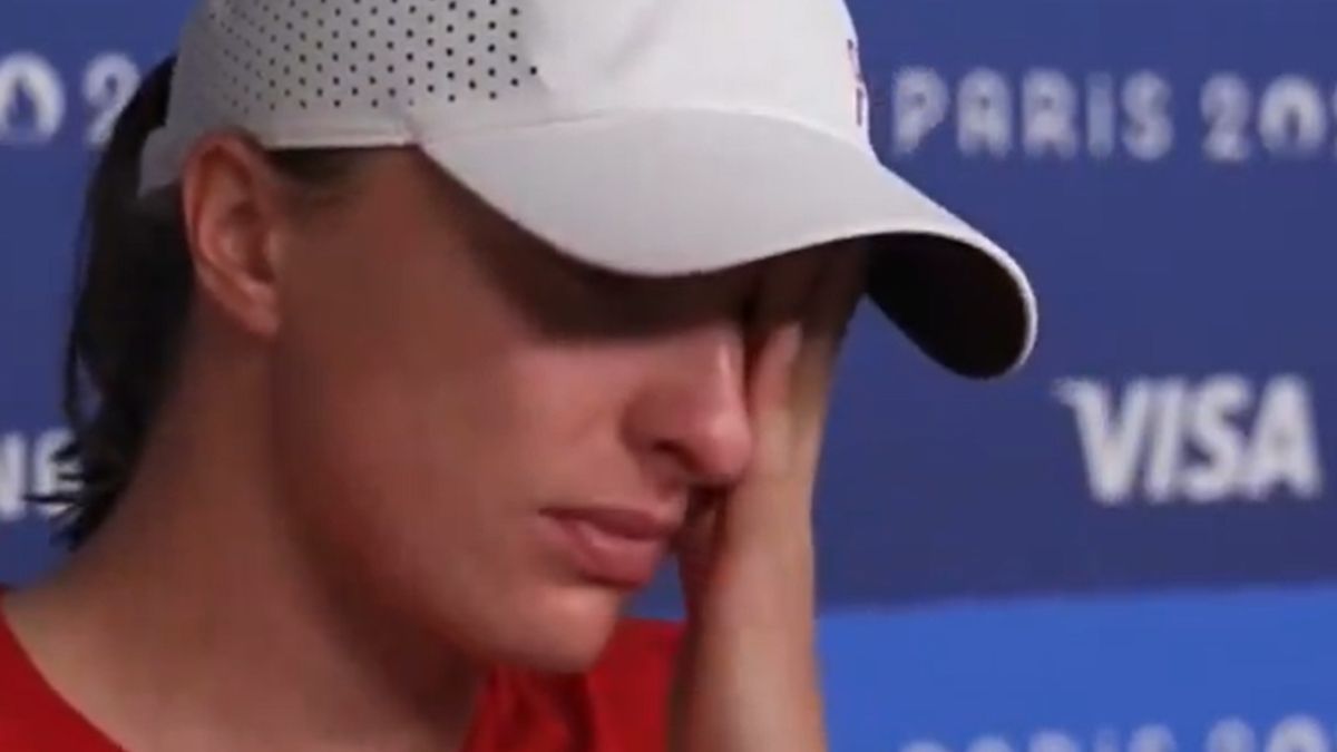 Iga Świątek rozpłakała się na wizji po porażce