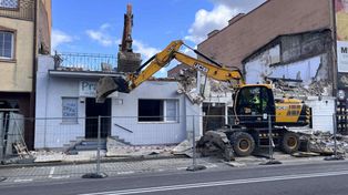 Sochaczew: Zmiany w centrum. Ruszyła rozbiórka kamienic