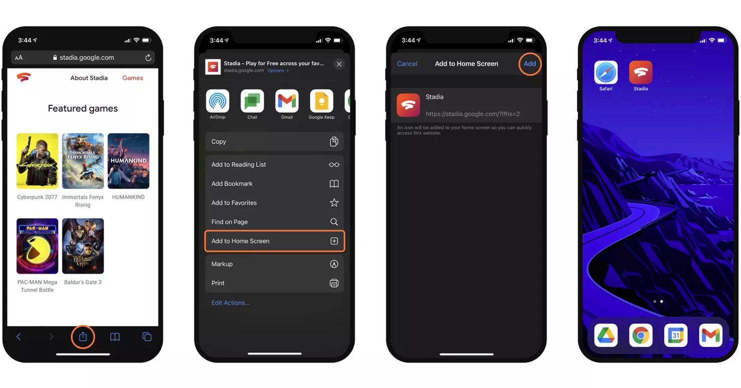 Google Stadia na iOS już jest. Cyberpunk 2077 gotowy do ogrania na iPhonie lub iPadzie 2