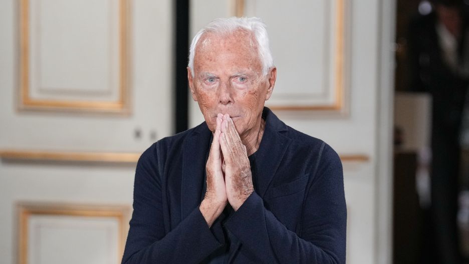 Giorgio Armani zmarł w wieku 91 lat